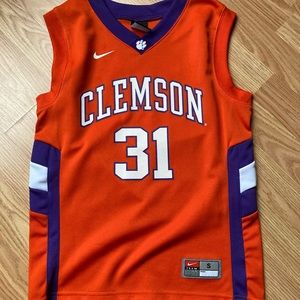 Clemson college basketball jersey
